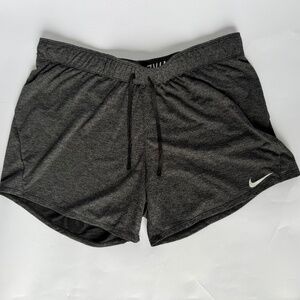Nike Women’s grey heather athletic shorts size L